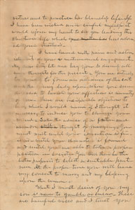 Lot #7055 Nathan Bedford Forrest Autograph Letter Signed - Image 2