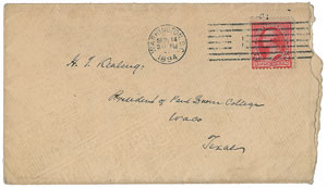 Lot #7028 Frederick Douglass Autograph Letter Signed - Image 2