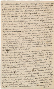 Lot #7042 Edmund Burke Autograph Letter Signed - Image 2