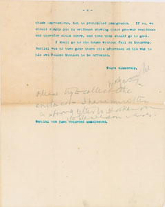 Lot #7029 Mohandas Gandhi Typed Letter Signed - Image 2