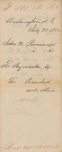 Lot #7012 Abraham Lincoln Autograph Letter Signed - Image 4