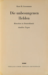 Lot #7031 Oskar Schindler Signed Book - Image 3