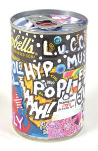 Lot #7064  Spider-Man 'Warhol vs. Gartel Hyp Pop' Soup Can Art By Laurence Gartel - Image 5