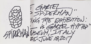 Lot #7064  Spider-Man 'Warhol vs. Gartel Hyp Pop' Soup Can Art By Laurence Gartel - Image 9