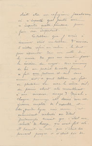 Lot #7061 Paul Gauguin Autograph Letter Signed - Image 2