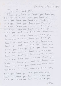 Lot #7073 J. K. Rowling Autograph Letter Signed - Image 1