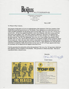 Lot #7077  Beatles Signed 45 RPM Sleeve - Image 4