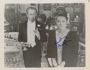Lot #722 Audrey Hepburn and Rex Harrison