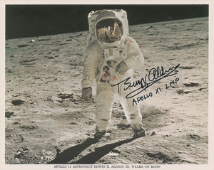 Lot #350 Buzz Aldrin - Image 1