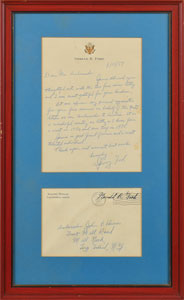 Lot #145 Gerald Ford - Image 1