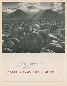 Lot #395 Ansel Adams - Image 1