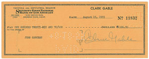 Lot #713 Clark Gable - Image 1