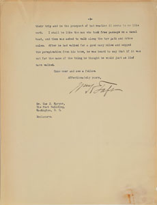 Lot #116 William H. Taft - Image 3