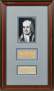 Lot #171 William Ellery - Image 1