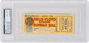 Lot #242 William F. ‘Buffalo Bill’ Cody