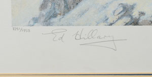 Lot #272 Edmund Hillary - Image 2