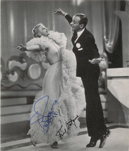 Lot #696 Fred Astaire and Ginger Rogers