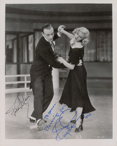 Lot #697 Fred Astaire and Ginger Rogers