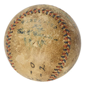 Lot #757  Boston Red Sox vs. All Stars: 1917 - Image 12
