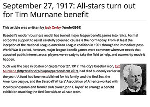 Lot #757  Boston Red Sox vs. All Stars: 1917 - Image 14