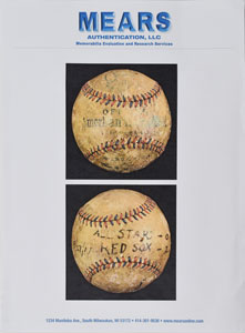 Lot #757  Boston Red Sox vs. All Stars: 1917 - Image 22