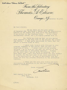 Lot #49 Thomas Edison - Image 1