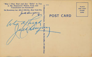 Lot #771 Jack Dempsey - Image 1