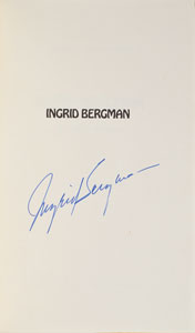 Lot #700 Ingrid Bergman