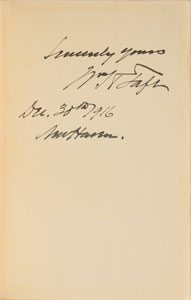 Lot #115 William H. Taft - Image 1