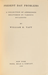 Lot #115 William H. Taft - Image 2
