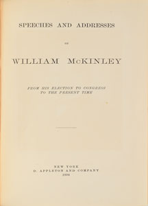 Lot #110 William McKinley - Image 2