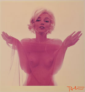 Lot #736 Marilyn Monroe: Bert Stern