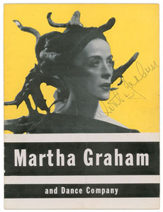 Lot #718 Martha Graham - Image 1