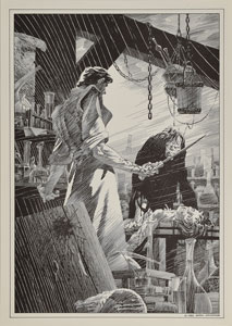 Lot #419 Bernie Wrightson Signed Limited Edition Portfolio - Image 6