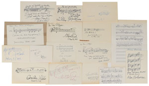 Lot #508  Composers - Image 1