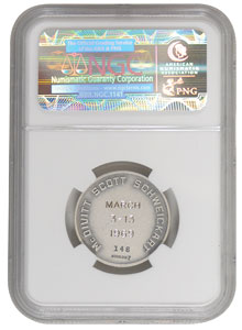 Lot #8313 Dave Scott's Apollo 9 Flown Robbins Medal - Image 2