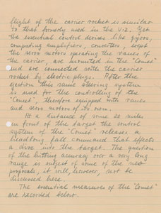 Lot #8178 Wernher von Braun Handwritten Manuscript - Image 2