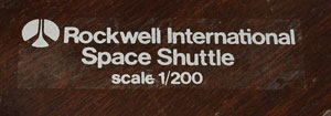 Lot #8249  Space Shuttle Pair of Rockwell Models - Image 3