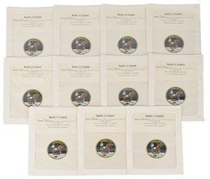 Lot #8328  Apollo 11 Set of (11) Beta Patches