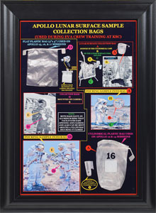 Lot #8113  Apollo Training-Used Pair of Lunar Surface Sample Collection Bags - Image 4