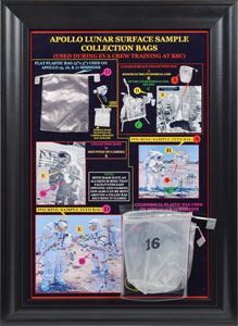 Lot #8113  Apollo Training-Used Pair of Lunar Surface Sample Collection Bags - Image 5