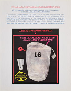 Lot #8113  Apollo Training-Used Pair of Lunar Surface Sample Collection Bags - Image 8