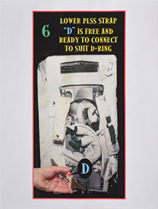 Lot #8062  Apollo 14: Alan Shepard's Training-Used Upper Right PLSS Training Strap - Image 12