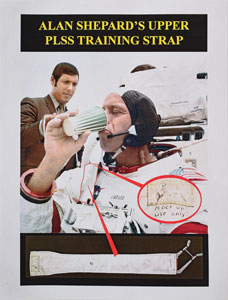 Lot #8062  Apollo 14: Alan Shepard's Training-Used Upper Right PLSS Training Strap - Image 6