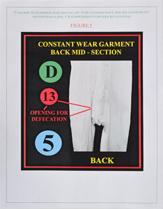 Lot #8095  Apollo 17 Training-Used Constant Wear Garment - Image 10