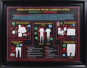 Lot #8095  Apollo 17 Training-Used Constant Wear Garment - Image 4