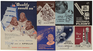 Lot #8117  Apollo Manned Flight Awareness Collection of Mini Posters - Image 3