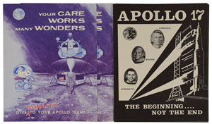 Lot #8117  Apollo Manned Flight Awareness Collection of Mini Posters - Image 4