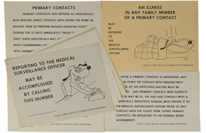 Lot #8118  Flight Crew Health Stabilization Program Collection of Posters and Manuals - Image 1