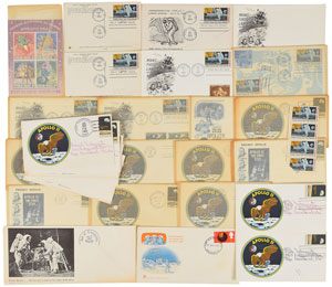 Lot #8008  Collection of Apollo 11, 12, 13 and Misc Covers and Postcards - Image 2
